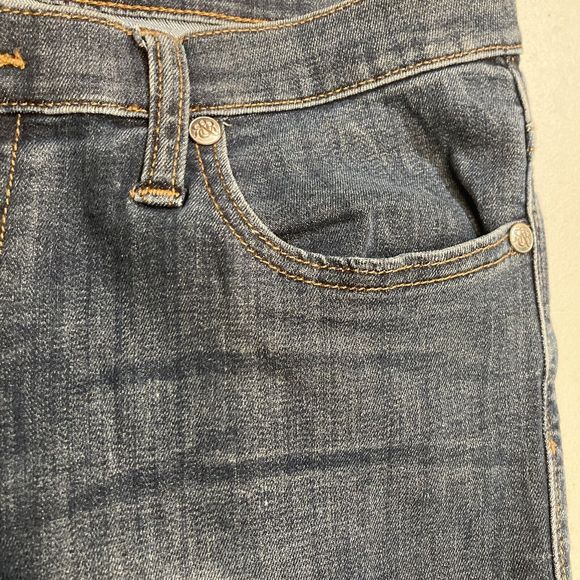 Rock‎ & Republic Kasandra Women's Dark Blue Mid Rise Jeans Size 12 - Picture 4 of 14